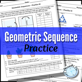Preview of Geometric Sequences