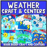 Weather Book Buddy Centers and Cloud Craft Activities Rain