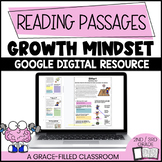 Growth Mindset Digital Passages and Questions