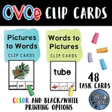 Magic E CVCe Clip Card Activities