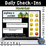 Digital Daily Check In - November SEL