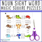 Noun Sight Word Practice, Games, Worksheet Alternative, or