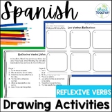 Spanish Reflexive Verbs Drawing Activity