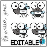 Editable Fly Swatter Game - Customize Reading or Math Skills