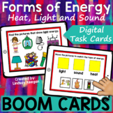 BOOM CARDS for Forms of Energy