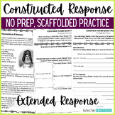 Extended Constructed Response Prompts & Passages with Scaf