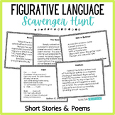 Short Stories with Figurative Language - Scavenger Hunt / 