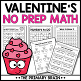 Valentine's Day Math Worksheets | Seasonal No Prep Valenti