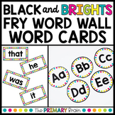 Fry Word Wall Word Cards and Letter Cards