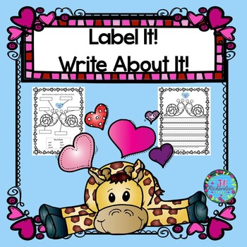Preview of Valentine's Day ESL Writing Kindergarten First & Second Grade DOLLAR DEAL