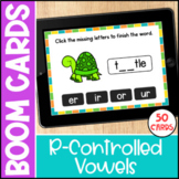 R-Controlled Vowels Boom Cards Digital Phonics Activities 