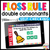 Floss Rule & ZZ Double Consonants Phonics Boom Cards & TPT Easel