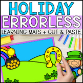 Holiday Errorless Learning Mats, Task Boxes & Cut and Past