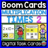 Multiplying by 2 BOOM Cards | Math Facts Multiplication Di