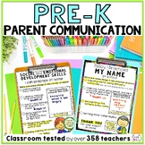 Parent Communication for PreK and PreSchool Editable