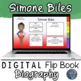 Simone Biles Digital Biography Template