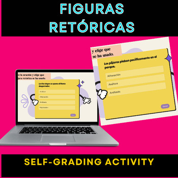 Preview of Figuras retóricas Juego AP Spanish Literature