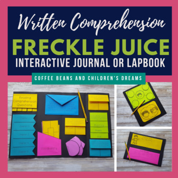 Preview of Freckle Juice Novel Study Lapbook