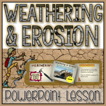 Preview of Weathering and Erosion Powerpoint