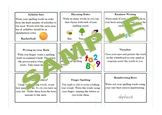 50+ spelling cards/activities to help kiddos learn their s