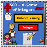 500:  A Game of Positive and Negative Integers for Distanc