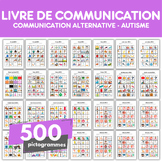 500 Pictogrammes Classeur de Communication Autisme Consign