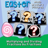 Multiplication and Division of Fractions Worksheets Easter