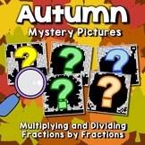Multiply And Divide Fraction Color By Number, Mystery Pict