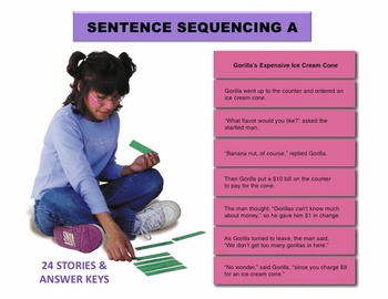 Preview of Sentence Sequencing A Manipulatives