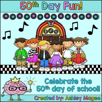 Preview of 50th Day Fun! Activities for the 50th Day of School