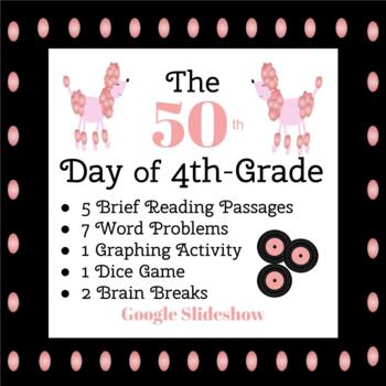 Preview of 50th Day of 4th-Grade