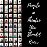 51 People You Should Know in Theatre White Background Prin