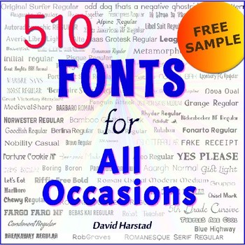 Preview of FREE - Fonts