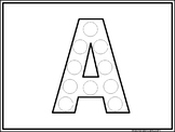 52 Alphabet Do-A-Dots Printable Activity in a ZIP file.