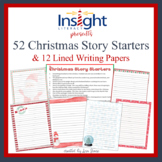52 Christmas Story Starters Creative Writing Prompts & Lin