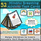52 Mindfulness Breathing Activity Task Cards for Self-Regu