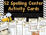 52 Spelling Center Activity Cards