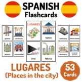 53 Spanish Places in the City Vocabulary Flashcards - Luga