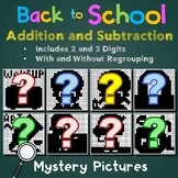 Back To School Color By Number Addition And Subtraction 2n