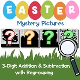 3 Digit Addition and Subtraction With Regrouping Easter Ma