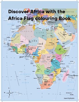 Preview of 54 African countries|  Coloring Booklet| African Geography