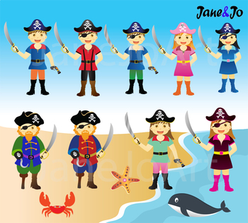 Pirates Clipart - captain-of-pirates-clipart-516 - Classroom Clipart