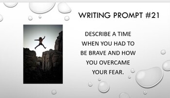 Preview of 54 Writing Prompts for Students