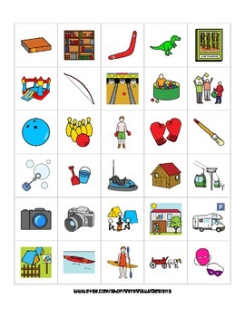 570 LEISURE ACTIVITY PECS PICTURE CARDS autism speech therapy aba ...