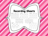 55 Blank Multi-Use Recording Sheets