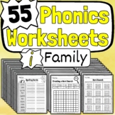 55 Phonics Worksheets | 1st Grade i word families