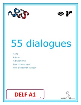 Preview of 55 dialogues DELF A1