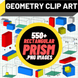 550+ Rectangular Prisms & Cubes - Geometry, Volume and Sur