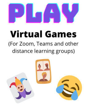 Preview of 56 Virtual SEL Games And Ice Breakers-Distance Learning