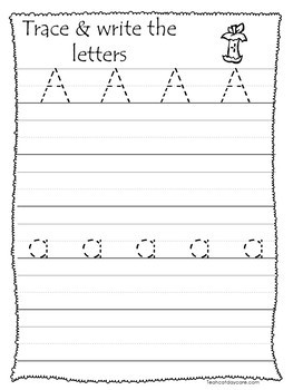 573 Alphabet Worksheets Download. Preschool-Kindergarten ...